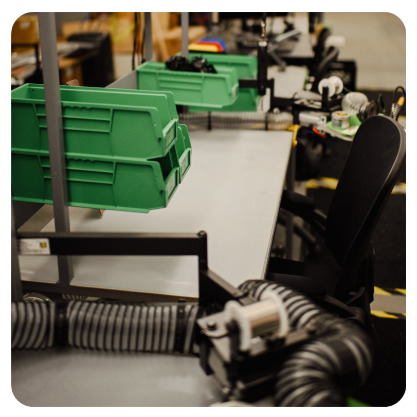 AntennaGear's proprietary assembly line