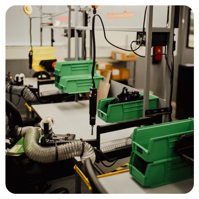 In-depth look at AntennaGear's assembly line